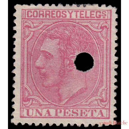 España Spain Telégrafos 207T 1879 MH