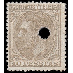 España Spain Telégrafos 209T 1879 MH España Spain Telégrafos 209T 1879 MH