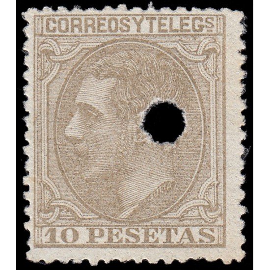 España Spain Telégrafos 209T 1879 MH España Spain Telégrafos 209T 1879 MH