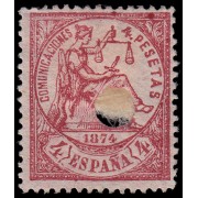 España Spain Telégrafos 151T 1874 Comunicaciones MH