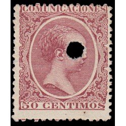 España Spain Telégrafos 224T 1889/99 MH España Spain Telégrafos 224T 1889/99 MH