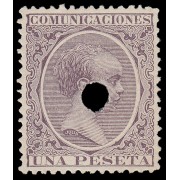 España Spain Telégrafos 226T 1889/99 MH