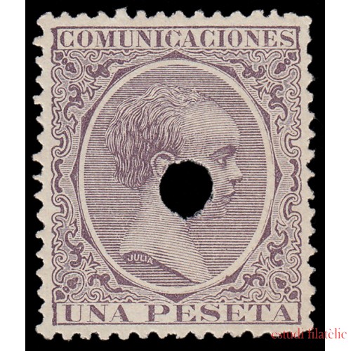 España Spain Telégrafos 226T 1889/99 MH
