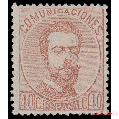 España Spain 125 1872 Amadeo I MNH 