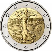 Francia 2023 2 € euros conmemorativos Juegos Olímpicos París 3ª