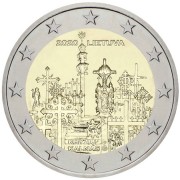 Lituania 2020 2 € euros conmemorativos Colina de las Cruces 