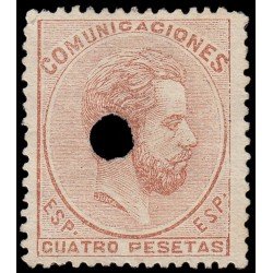 España Spain Telégrafos 128T 1872/73 Comunicaciones España Spain Telégrafos 128T 1872/73 Comunicaciones