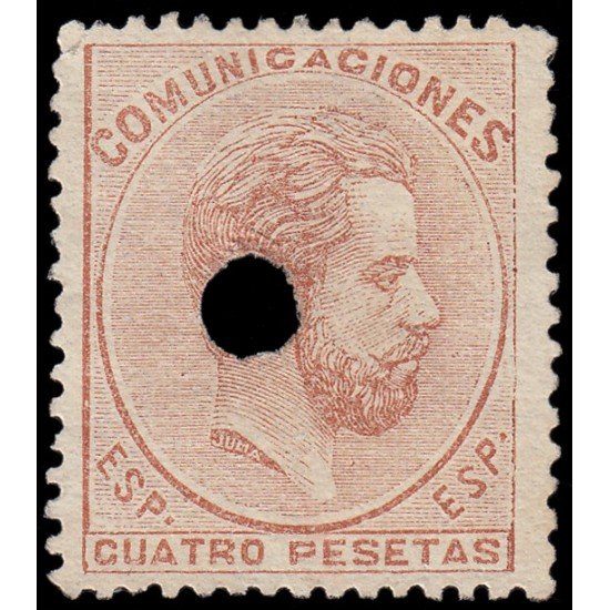 España Spain Telégrafos 128T 1872/73 Comunicaciones