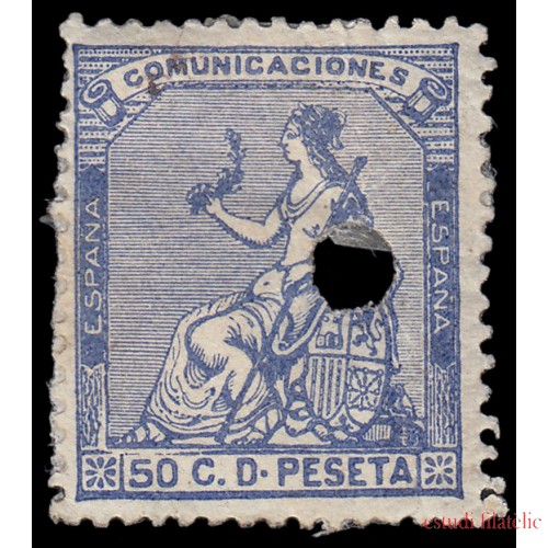 España Spain Telégrafos 137T 1873