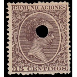 España Spain Telégrafos 219T 1889/99 España Spain Telégrafos 219T 1889/99