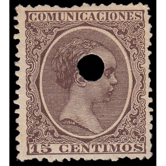 España Spain Telégrafos 219T 1889/99