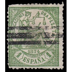 España Spain Barrados 150 1874 Alegoría Comunicaciones España Spain Barrados 150 1874 Alegoría Comunicaciones