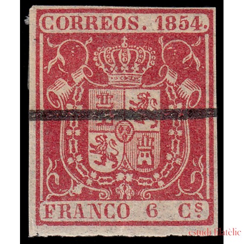 España Spain Barrados 24 1854 Escudo de España