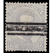 España Spain Barrados 122 1872-73 Comunicaciones 
