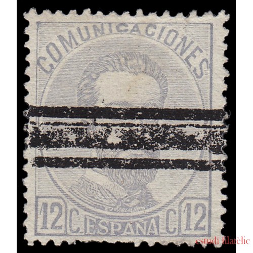 España Spain Barrados 122 1872-73 Comunicaciones 