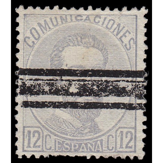 España Spain Barrados 122 1872-73 Comunicaciones España Spain Barrados 122 1872-73 Comunicaciones