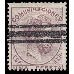 España Spain Barrados 127 1872-73 Reinado de Amadeo I España Spain Barrados 127 1872-73 Reinado de Amadeo I