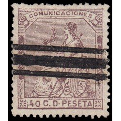 España Spain Barrados 136 1873 Alegoría Comunicaciones España Spain Barrados 136 1873 Alegoría Comunicaciones
