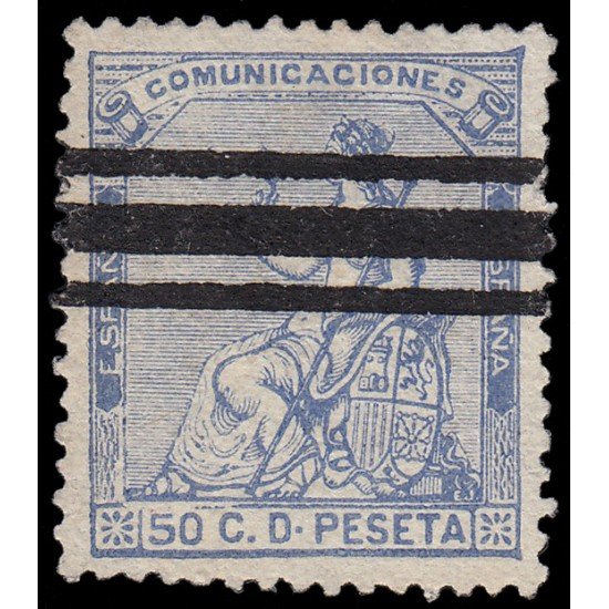 España Spain Barrados 137 1873 Alegoría Comunicaciones España Spain Barrados 137 1873 Alegoría Comunicaciones