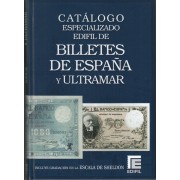 España y Ultramar Catálogo Billetes Especializado Edifil Ed. 2023 