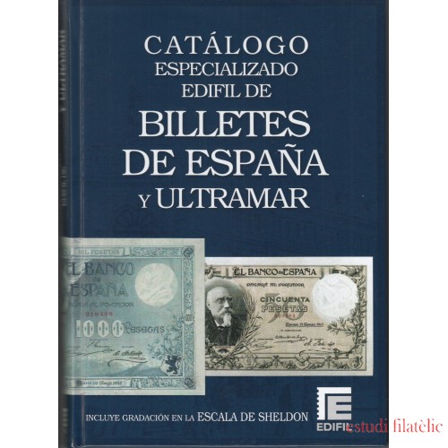 España y Ultramar Catálogo Billetes Especializado Edifil Ed. 2023 