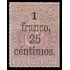 Rep. Dominicana 48 1883 Sellos de 1880 con sobrecarga MH