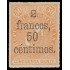 Rep. Dominicana 49 1883 Sellos de 1880 con sobrecarga MH