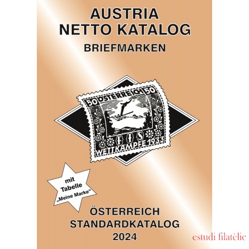 Catálogo Austria Netto (ANK) Sellos Norma Austria 2024