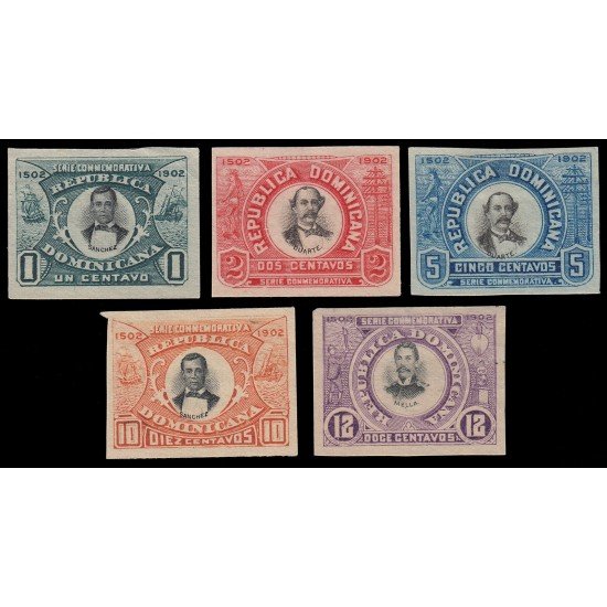 Rep. Dominicana 110/14 1902 Centenario fundación de Santo Domingo MH Rep. Dominicana 110/14 1902 Centenario fundación de Santo Domingo MH