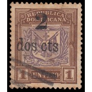 Rep. Dominicana 118 1904 Sellos de 1901 con sobrecarga Usados