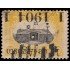 Rep. Dominicana 123c 1904 Sellos de 1902 con sobrecarga Usado