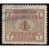 Rep. Dominicana 128c 1904 Sellos de 1901 con sobrecarga Usados