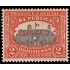 Rep. Dominicana 165 1911 Sellos de 1910 con sobrecarga Centro negro MH