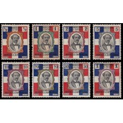 Rep. Dominicana 166/73 1914 Centenario Juan Pablo Duarte MH Rep. Dominicana 166/73 1914 Centenario Juan Pablo Duarte MH
