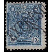 Perú Urgente 3 1910 Bolívar Sello de 1909 con sobrecarga Usado
