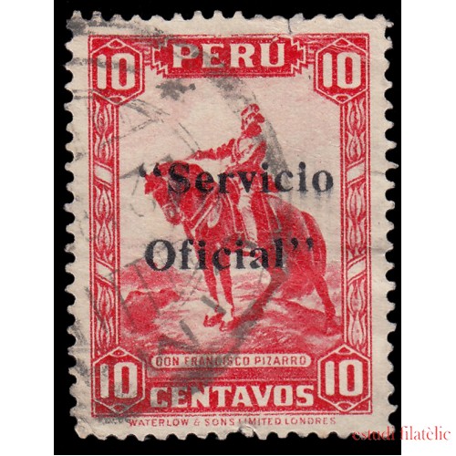 Perú Servicio Oficial 31 1935 Sellos de 1934-36 con sobrecarga Servicio Oficial Usado