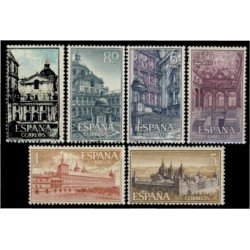 España Spain 1382/87 1961 Real Monasterio de San Lorenzo de El Escorial MNH