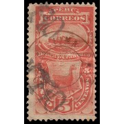 Perú Tasas 13 1882 Sellos de 1874-79 Con sobrecarga Lima-Correos en rojo
