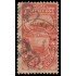 Perú Tasas 13 1882 Sellos de 1874-79 Con sobrecarga Lima-Correos en rojo