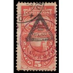 Perú 28 1883 Sobre sellos de Tasas 1882 sobrecarga Lima Correos Usado