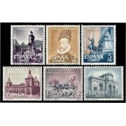 España Spain 1388/93 1961 IV Centenario de la Capitalidad de Madrid MNH