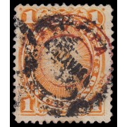 Perú Arequipa 15 1884 Sellos de 1874-84 con sobrecarga en rojo o negro Usado