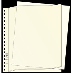 Lindner 802011 Hojas descriptivas, Formato 296 x 242 mm, blanco, 100 piezas Lindner 802011 Hojas descriptivas, Formato 296 x 242 mm, blanco, 100 piezas