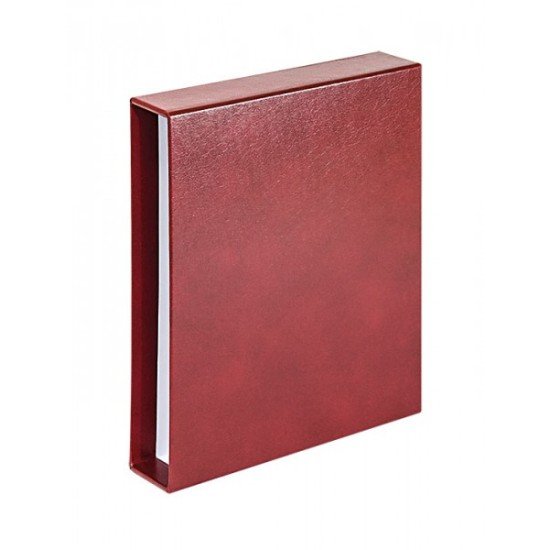 Lindner 810D-W Estuche en color rojo vino (para tapa de anillas 