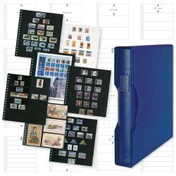 Lindner 1124Omnia-B Oferta completa: Juego de Carpeta con anillos REGULAR ( 1124 ) que incluye 2 paquetes de hojas OMNIA a su elección Lindner 1124Omnia-B Oferta completa: Juego de Carpeta con anillos REGULAR ( 1124 ) que incluye 2 paquetes de hojas OMNIA a su elección