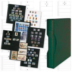Lindner 1124Omnia-G Oferta completa: Juego de Carpeta con anillos REGULAR ( 1124 ) que incluye 2 paquetes de hojas OMNIA a su elección Lindner 1124Omnia-G Oferta completa: Juego de Carpeta con anillos REGULAR ( 1124 ) que incluye 2 paquetes de hojas OMNIA a su elección