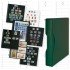 Lindner 1124Omnia-G Oferta completa: Juego de Carpeta con anillos REGULAR ( 1124 ) que incluye 2 paquetes de hojas OMNIA a su elección