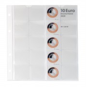 Lindner 1110-2 Hoja pre-impresa karat para monedas de 10 euros Alemania 2020 
