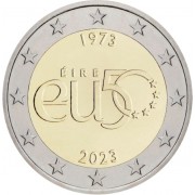 Irlanda 2023 2 € euros conmemorativos  50 Av. Adhesión UE
