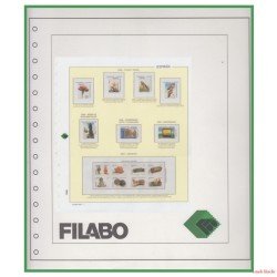 Hojas España Filabo Registro montado con protectores 2023 Hojas España Filabo Registro montado con protectores 2023